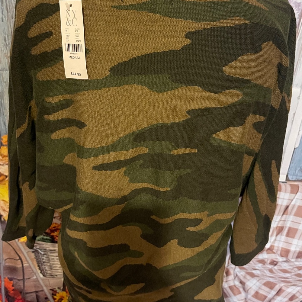 Camo Sweater